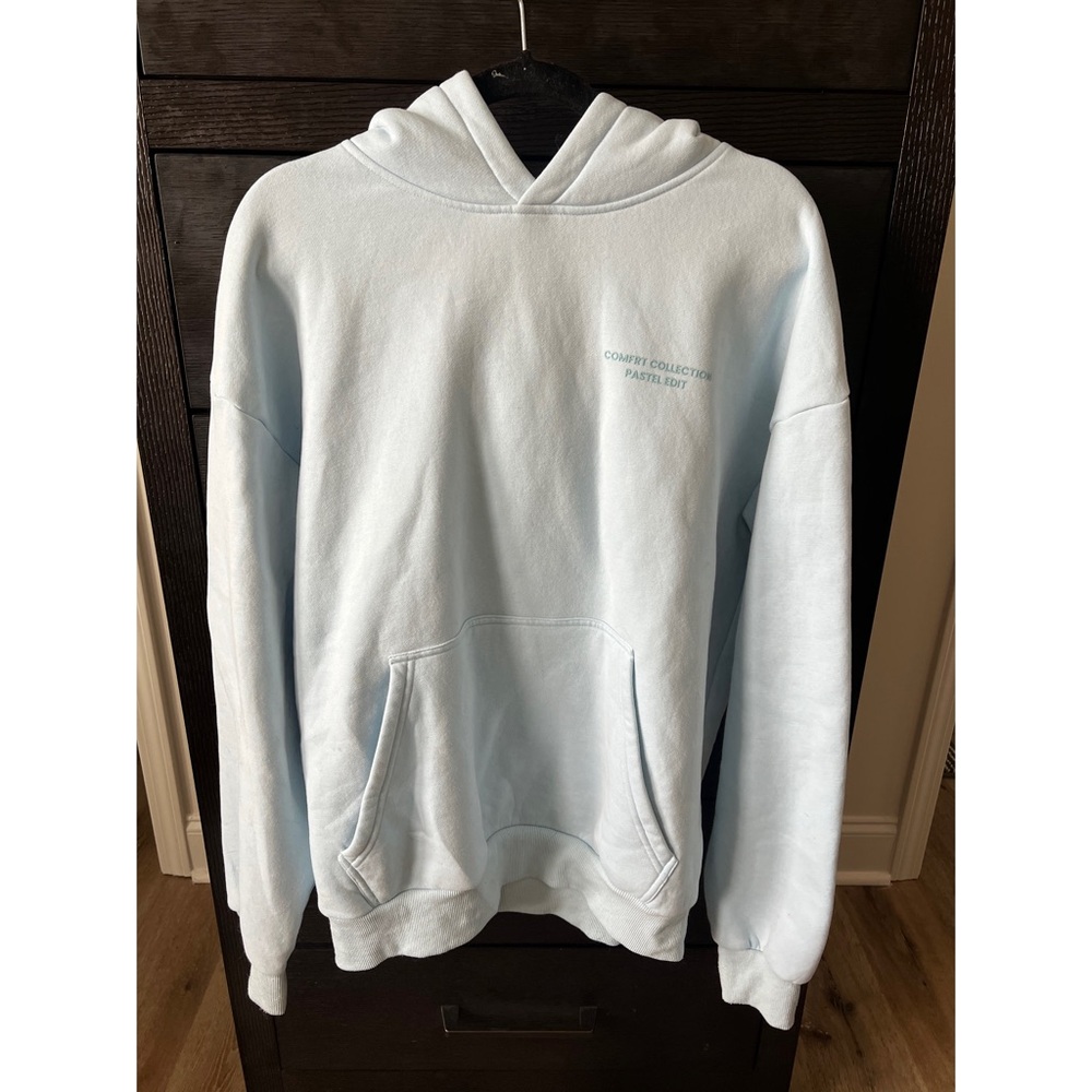 Comfrt Light Blue Hoodie